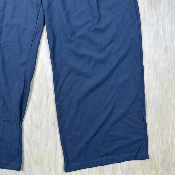 NWT Halara Flex High Waisted Plicated Side Pocket Wide Leg Work Pants Large - Picture 4 of 15